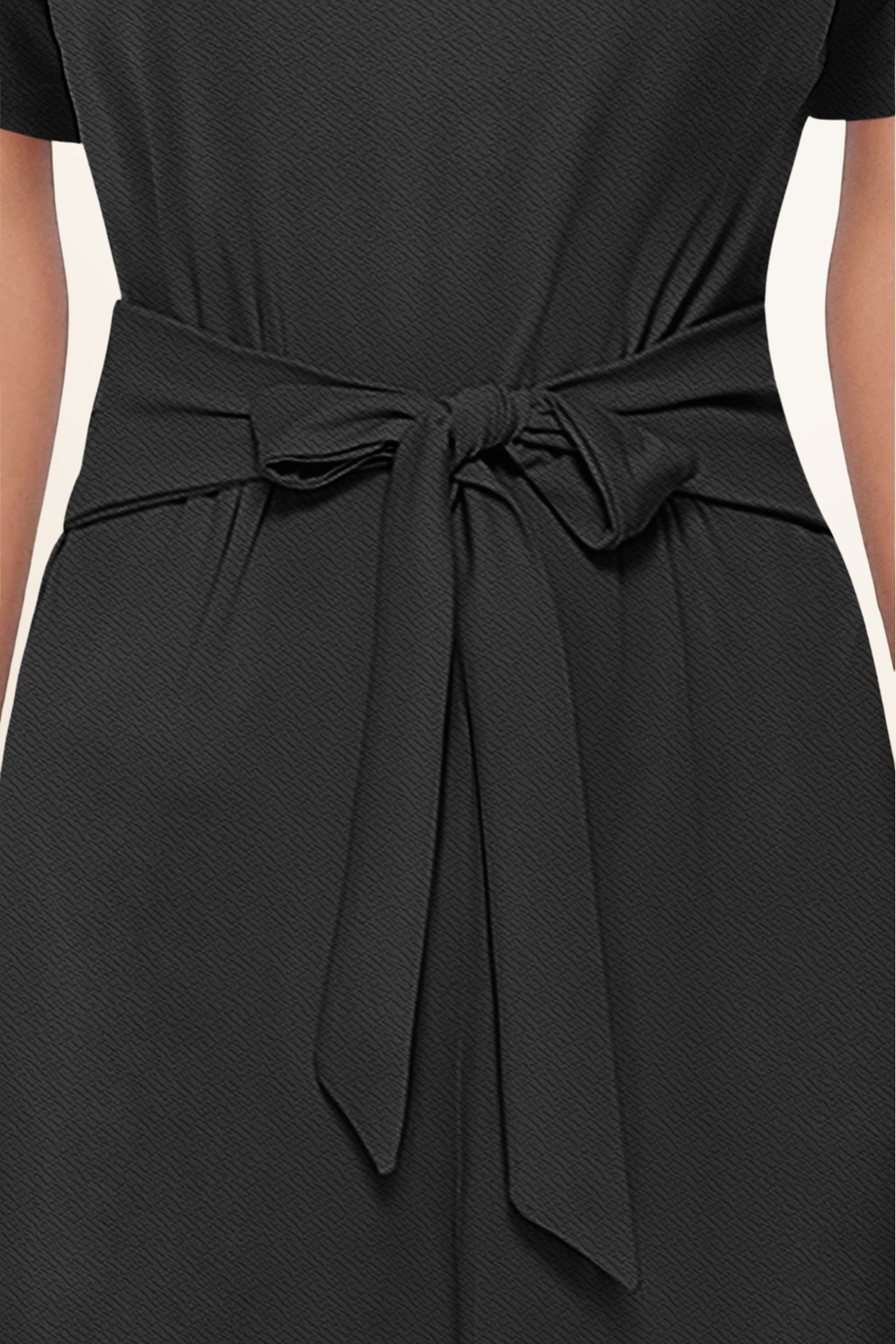 Short Sleeve Wide-Leg Jumpsuit [2 Colors]