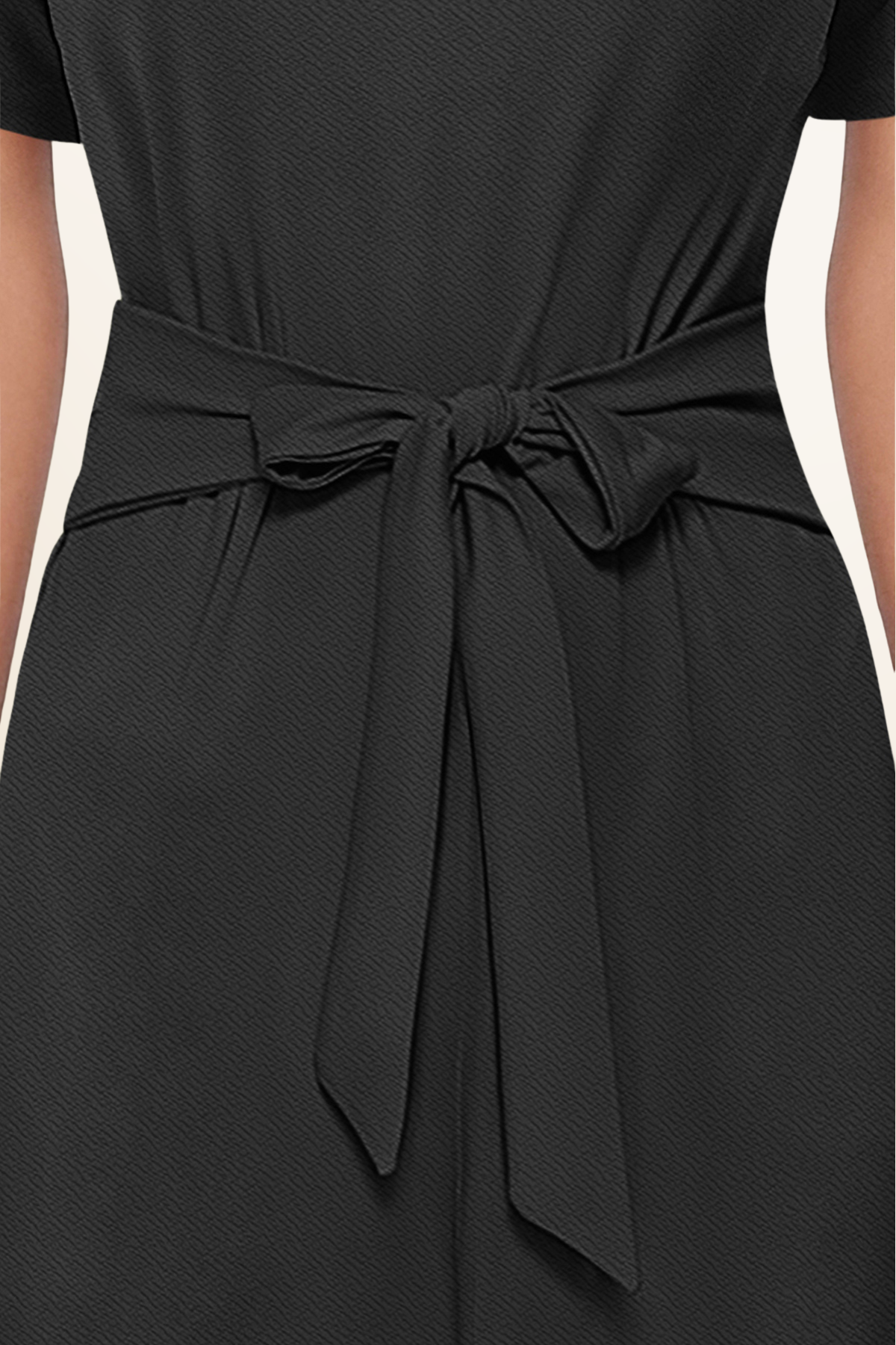 Short Sleeve Wide-Leg Jumpsuit [2 Colors]