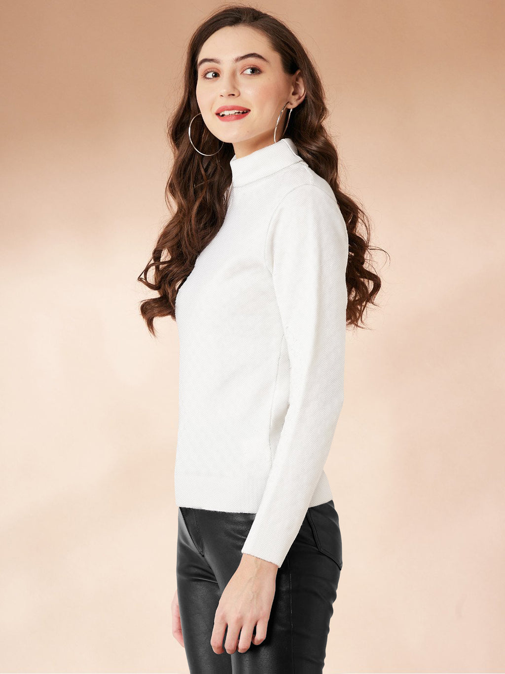Mock Neck 3/4 Sleeve Top [4 Colors]