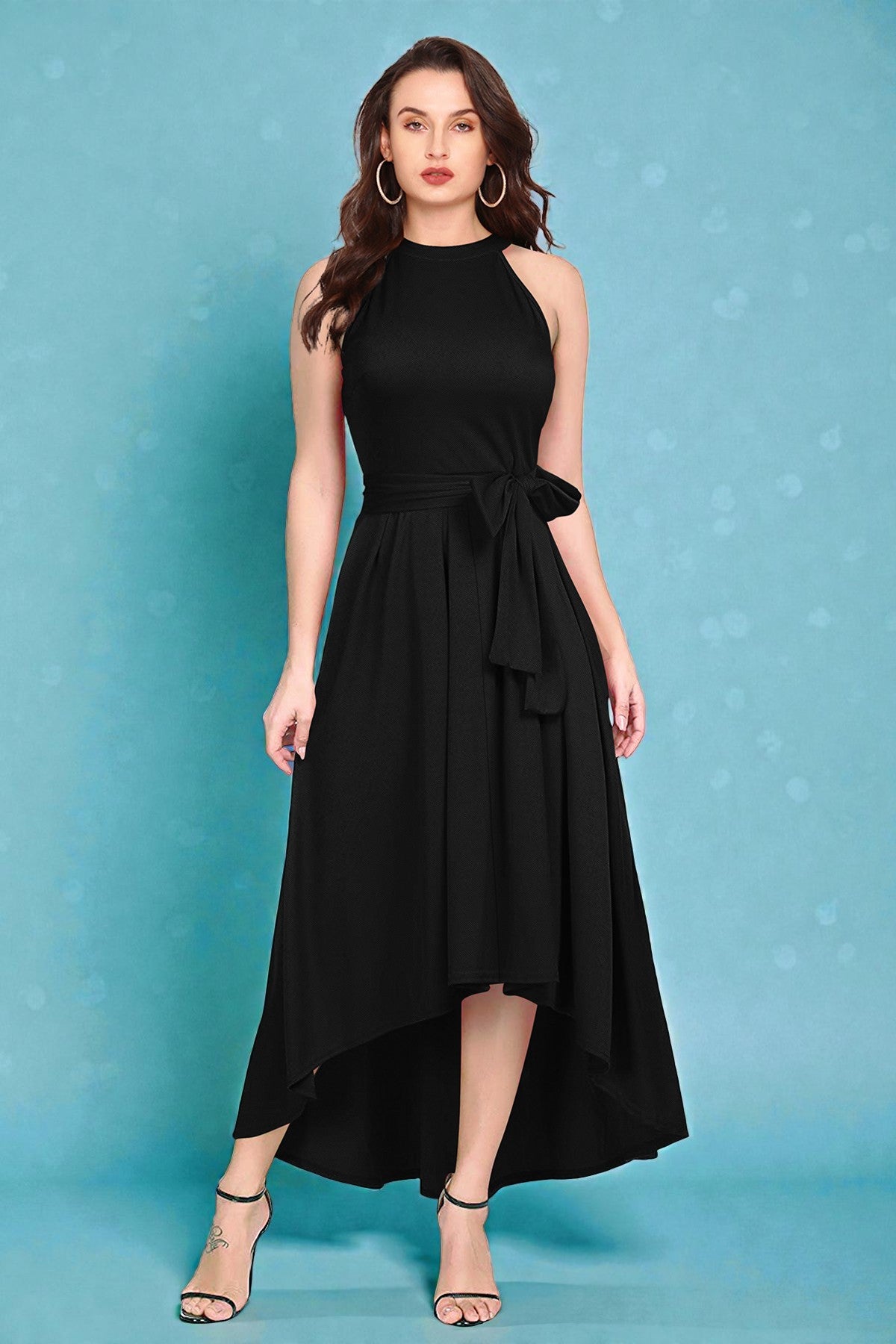 High-Low Sleeveless Dress [9 Colors]