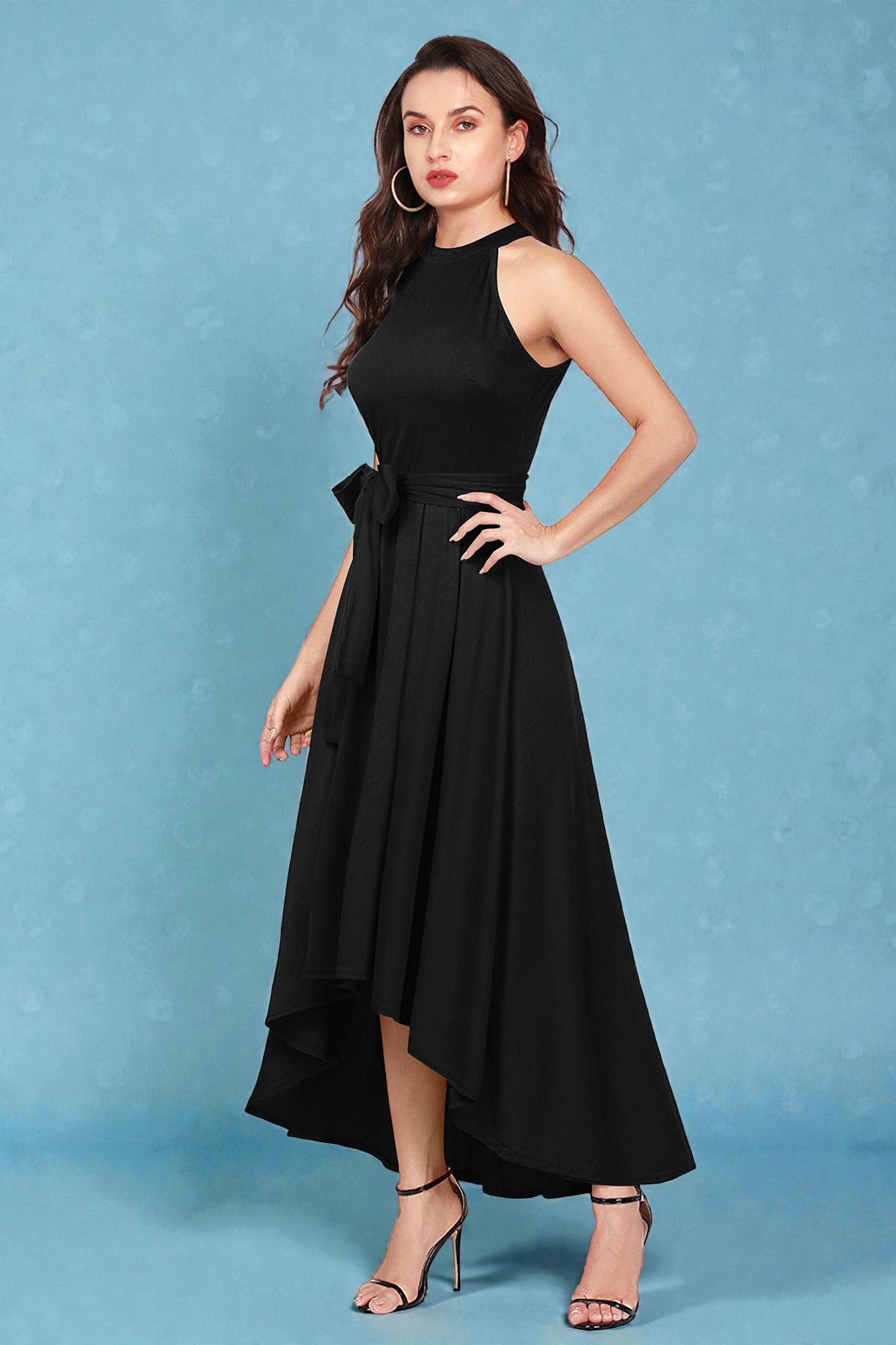 High-Low Sleeveless Dress [9 Colors]