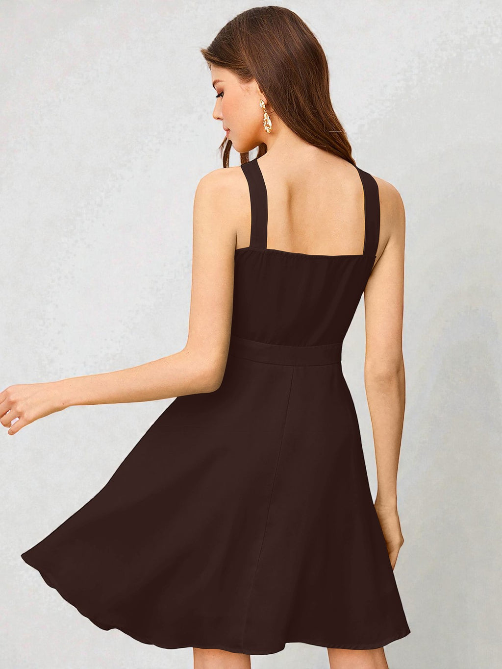 Halter Neck Fit & Flare [3 Colors]