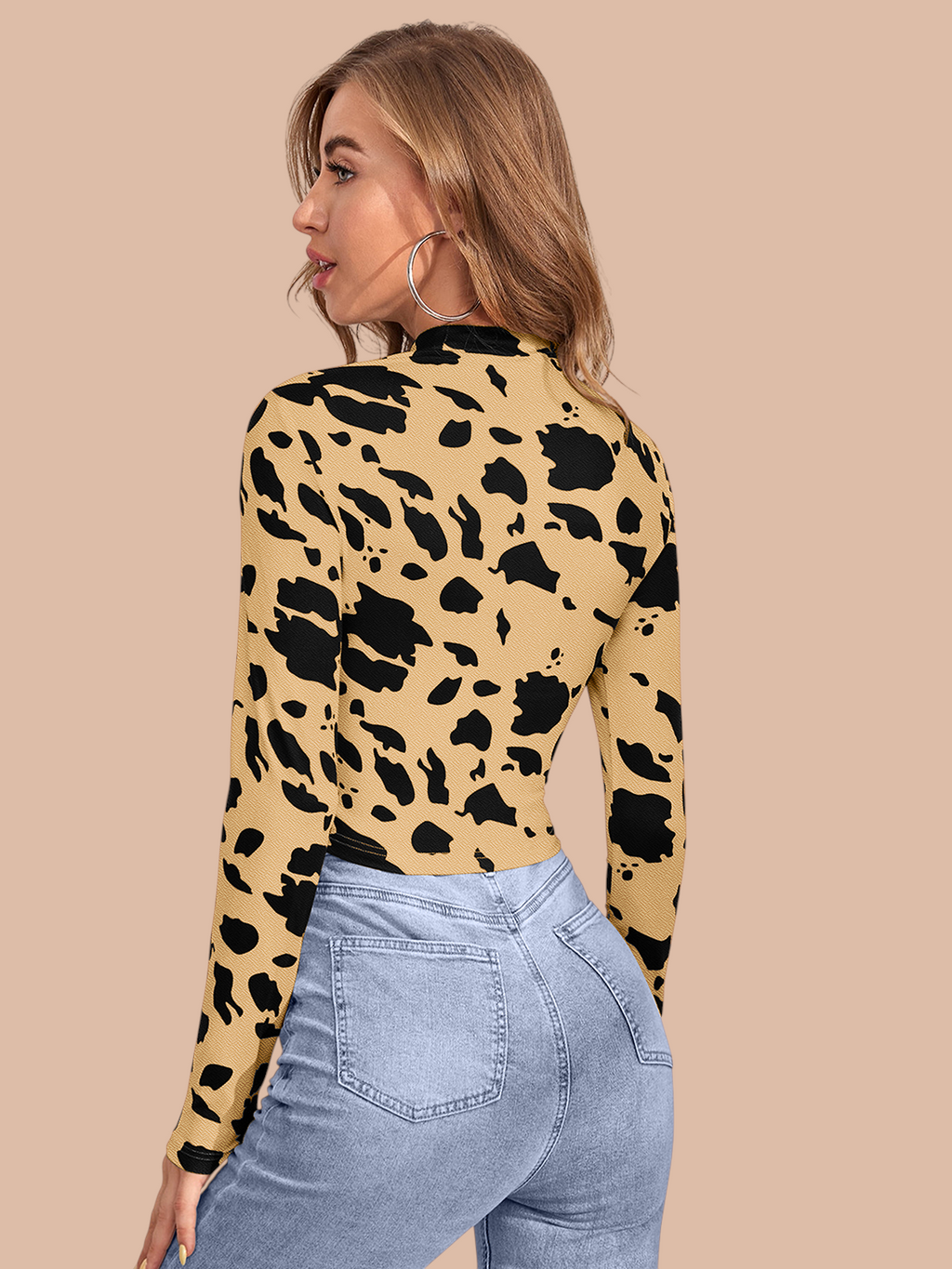 Statement Cow Print Crop Top [3 Colors]