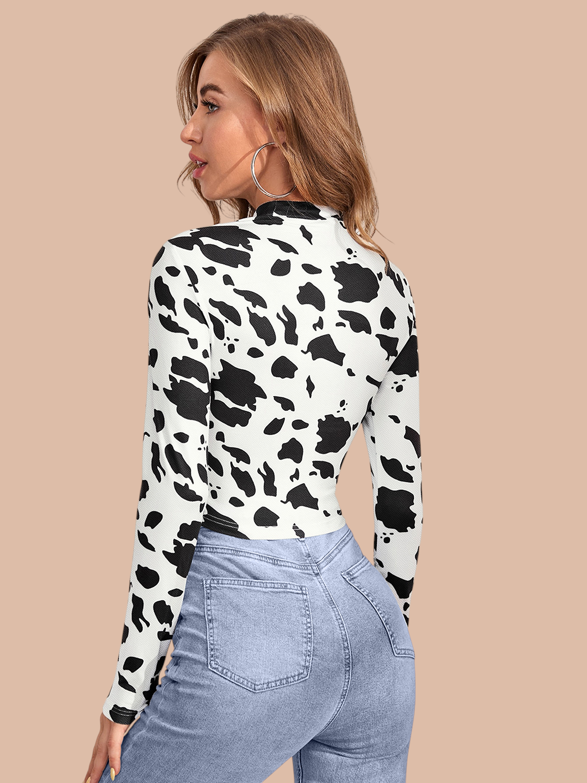 Statement Cow Print Crop Top [3 Colors]