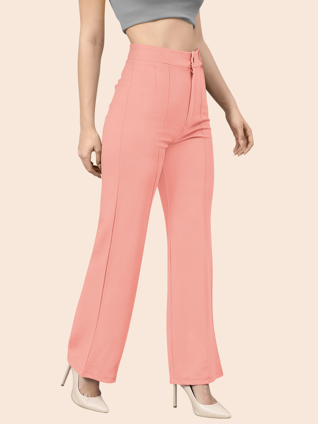 Modern High-Rise Straight Pants [3 Colors]
