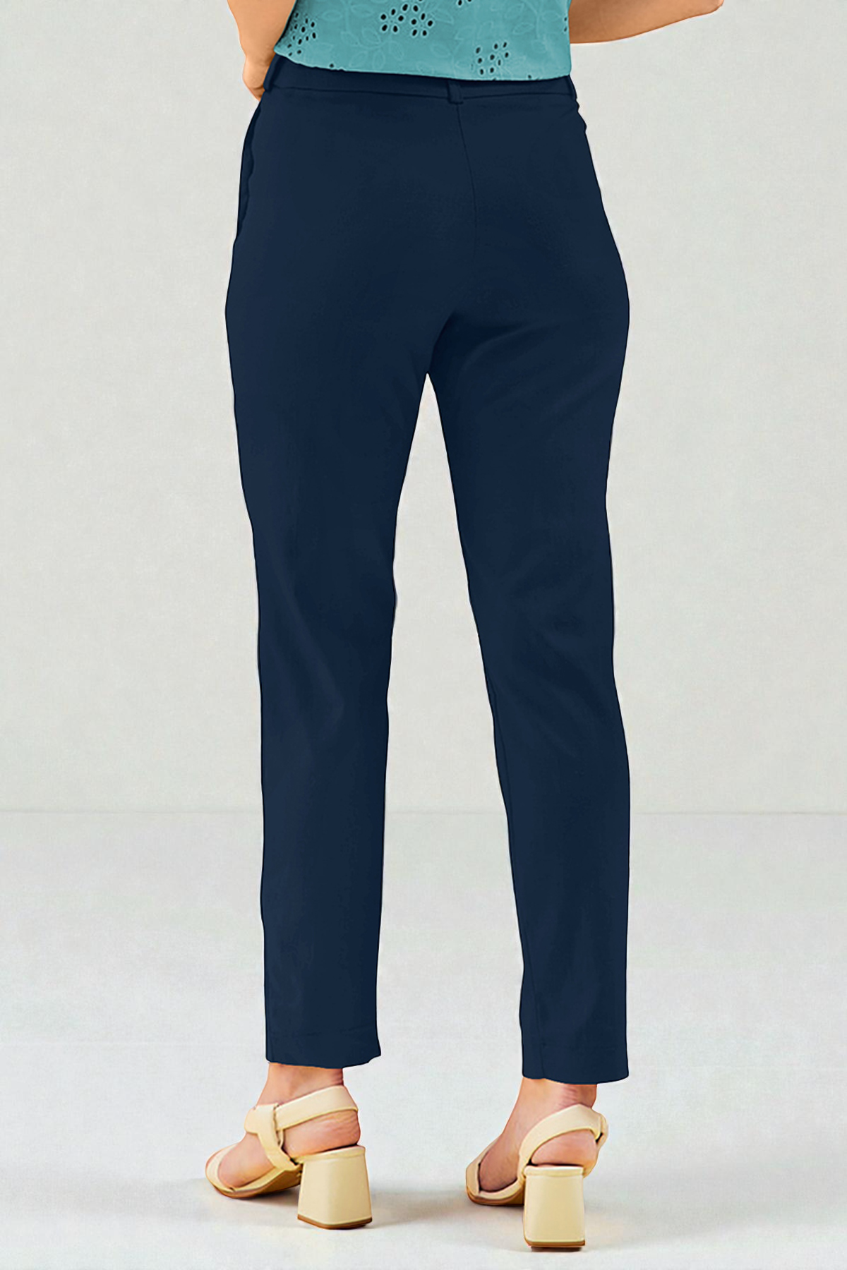 Premium High-Waist Tapered Pants [3 Colors]